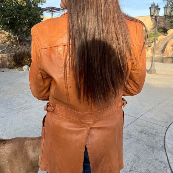 Wilsons leather 70s style leather size 40 - Picture 4 of 8